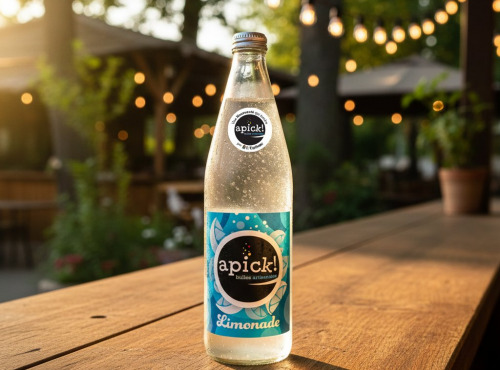 Bière L’Eurélienne – Brasserie de Chandres - LIMONADE Apick! bouteille de soda 1L