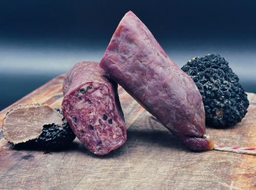 Le Grand Karadok - [Précommande] Saucisson d'Angus à la Truffe de Bourgogne (tuber uncenatum 6%)