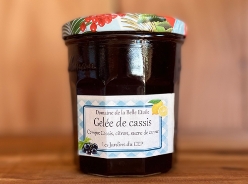 Les Jardins du CEP - Sève du Jardin - Gelée de cassis