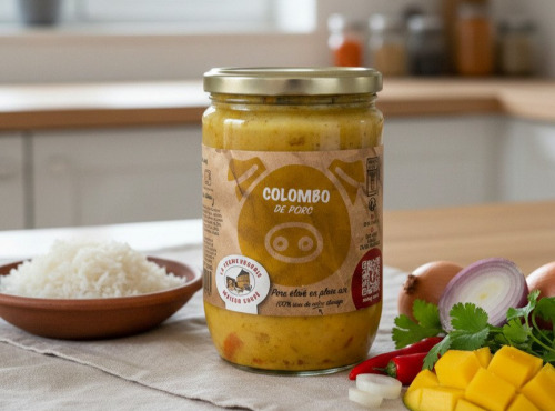La Ferme Durbois - Colombo de porc fermier 600g