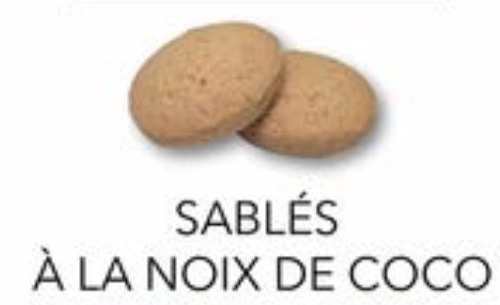 L'OLIVERAIE DU COUDON - [Précommande] Sablés à la Noix de Coco – 150 g