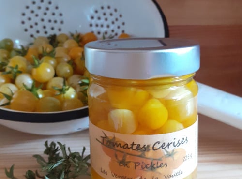 Les Vergers de la Vautée - Tomates Cerises en Pickles
