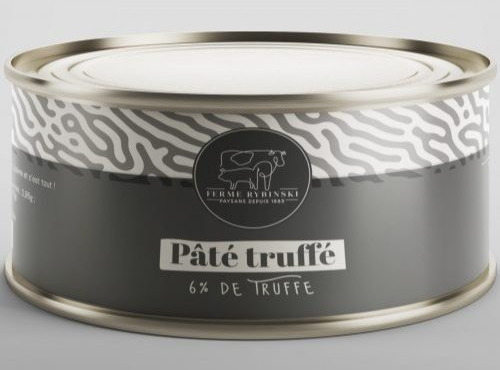 Ferme Rybinski - Pâté truffé 6% 190g