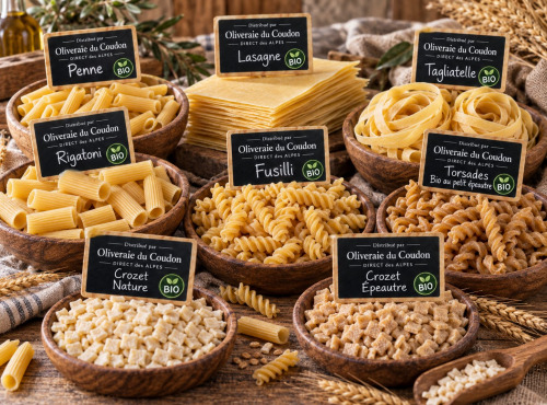 L'OLIVERAIE DU COUDON - [Précommande] PATE LASAGNES BIO DES HAUTES ALPES BIO 1KG