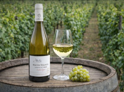 Domaine ROUX-GROS - Mâcon Villages "Terroir de Farges"- Sélection Vieilles Vignes 2022  6x75cl