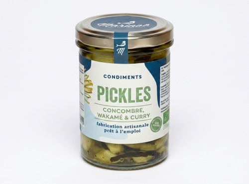 Marinoë - Pickles Concombre, Wakamé & Curry