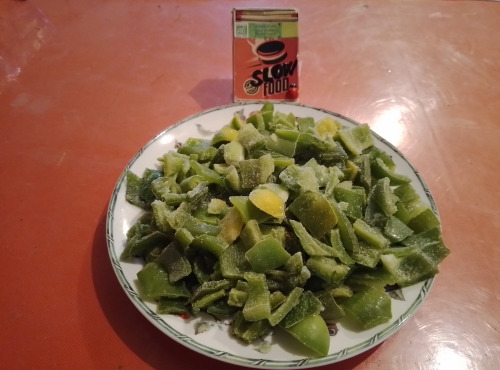 LES JARDINS DE KARINE - Poivrons verts surgelés - 250g