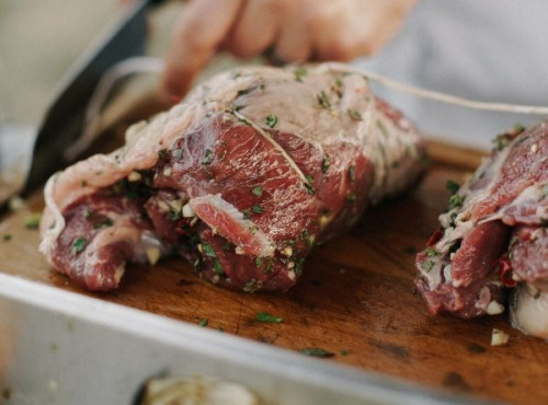 Du bio dans l'assiette - Plat de Cote de Boeuf Highland Bio