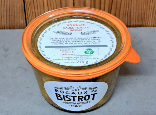 Les Bocaux du Bistrot - Gnocchi sauce tomate, basilic