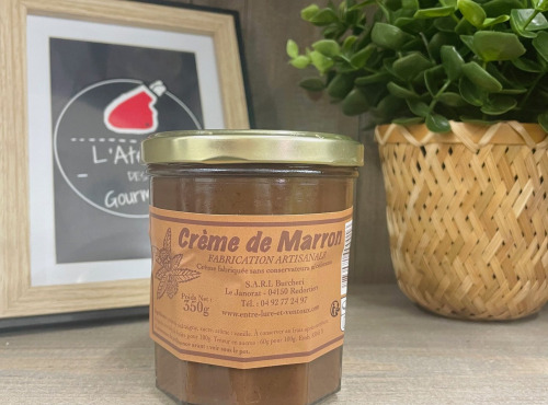 L'Atelier des Gourmets - Boucherie Charcuterie en Provence - Crème de Marron - 350gr