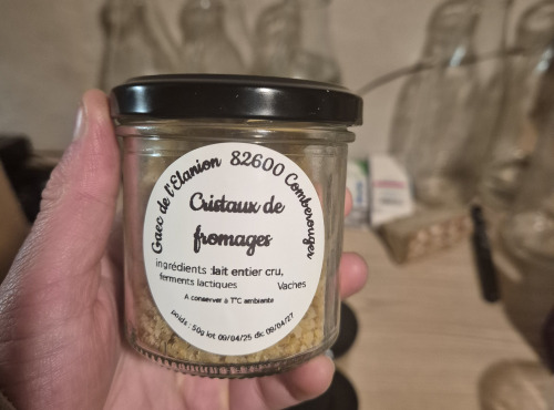 Ferme de l'Elanion - Cristaux De Fromage 50g