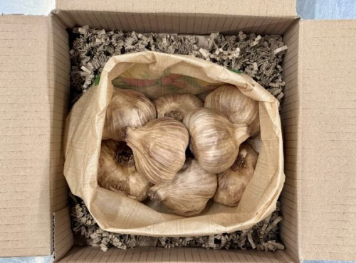 La Panacée bio - Têtes d'ail noir Demeter en vrac - 250 g