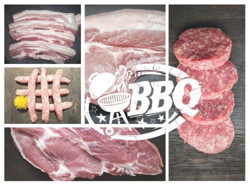 Elevage de Cochons en Forêt et Produits du Terroir Jurassien - [Précommande] Colis BBQ 5kg  - Porc Plein Air AB