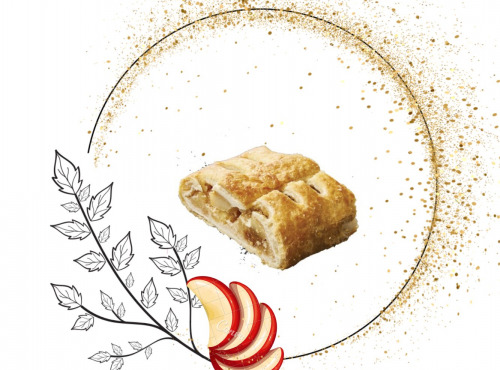 Traiteur Gourmet d'Alsace - Apfelstrudel ou  Strudel aux pommes 2 personnes