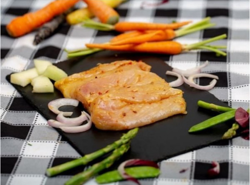 La ferme Grandvillain - Aiguillette de poulet marinade antillaise - 4 x 60g