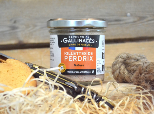 Terre de Gallie - Rillettes de perdrix nature x 20