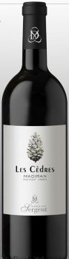 Domaine Sergent - Madiran 2021 Sergent Les cèdres- 1 bouteille "donne droit à des points fidélité"