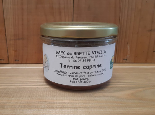 Gaec de Brette Vieille - Terrine caprine - 200g