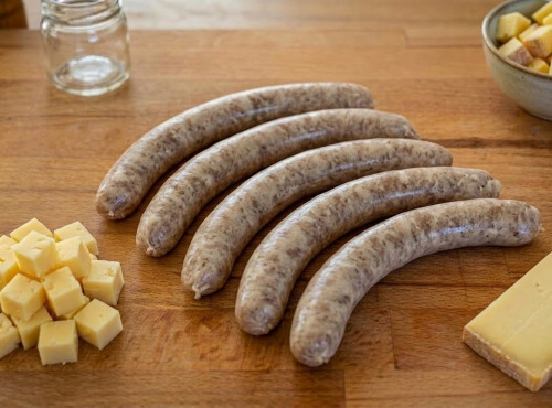 Le Cochon Sans Cochonnerie - Chipolatas au Comté AOP sans nitrite 320g