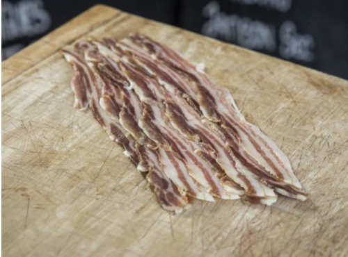 Ferme Rybinski - Poitrine fumée sans nitrite en tranches épaisses - 2kg