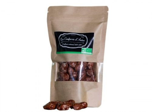 La confiserie d’antan 100% bio - Amandes caramélisées miel - 135 gr