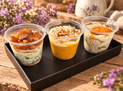 Gaec de l'Elanion - verrines de fromages 1