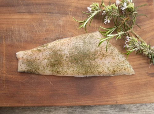 Les Viviers du Moulin de Langeais - Pavé de truite en gravlax