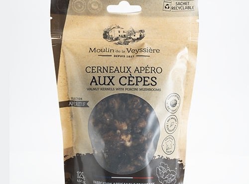 Moulin de la Veyssière - Cerneaux apéro aux cèpes - 125g