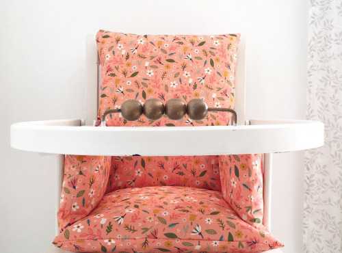 Timouny - Coussin chaise haute Bianca