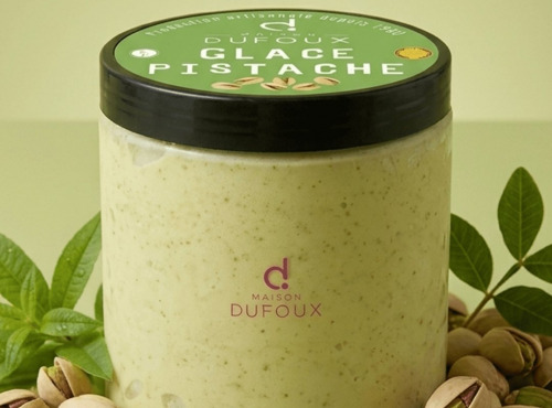 Maison Dufoux - Glace artisanale à la purée de pistache maison