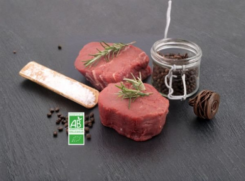 Ferme Bichet - Filet de boeuf BIO en tournedos x2