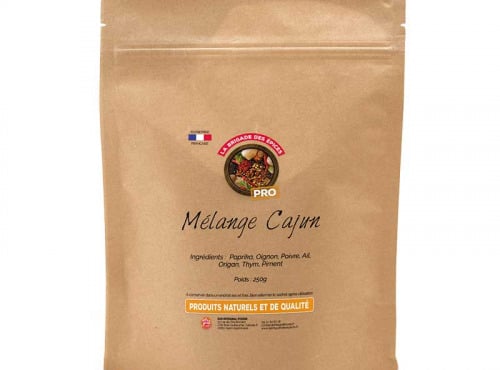 La Brigade des Epices - Mélange Cajun - sachet kraft 250g