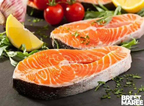 Brest Marée - Darnes de Saumon - 500g