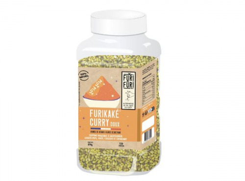 FuriFuri - Condiment sésame & algues- Furikake Curry Doux 6x370G