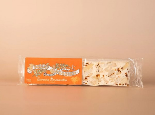 Maison Jonquier - Nougat blanc tendre caramel d'Isigny - 100g - Artisanal