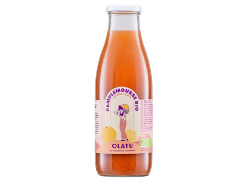Olatu - Jus de pamplemousse rose BIO 75cl