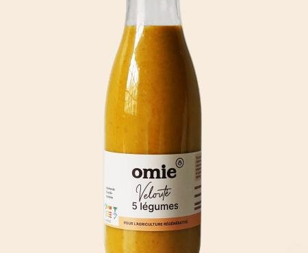 Omie - Velouté 5 légumes bio - légumes français - 75 cl