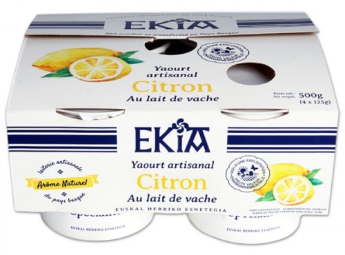 Bastidarra - Ekia - Yaourt Citron 4*125 gr