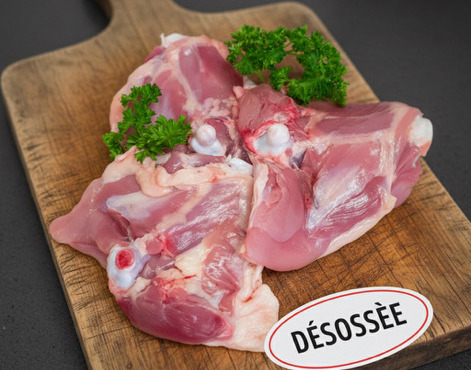 Ferme de la Paumerais - HAUT DE CUISSE DESOSSE DE POULET - 1 Kg