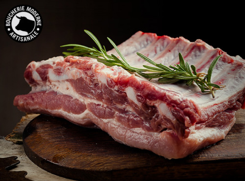 Boucherie Moderne - Travers de porc cru - 500g