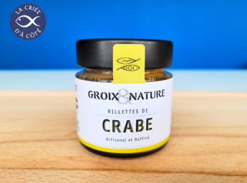 La Criée d'à Côté - Rillettes de Crabe - Groix & Nature - 100g