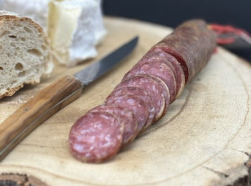 Venandi Sauvage par Nature - Saucisson de Sanglier Sauvage Français Fumé au Bois de Hêtre - 12x180g