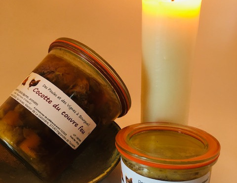 Des Poules et des Vignes à Bourgueil - Offre Spéciale Couvre Feu - plats cuisinés