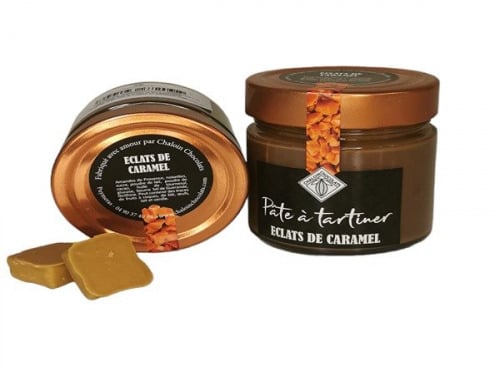 Chaloin Chocolats - Pâte à tartiner Éclats de caramel 200g