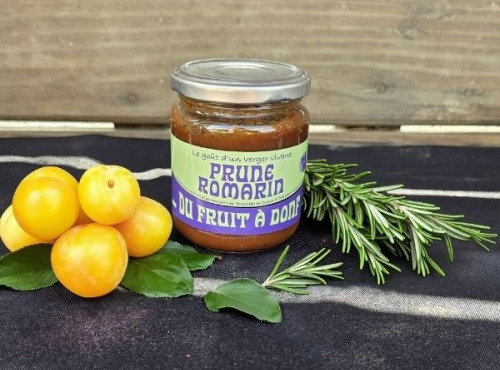 Le verger bio de Quinsac - Prune romarin 200gr BIO et DEMETER
