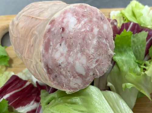 Ferme de Pleinefage - SAUCISSON A L AIL A L ANCIENNE