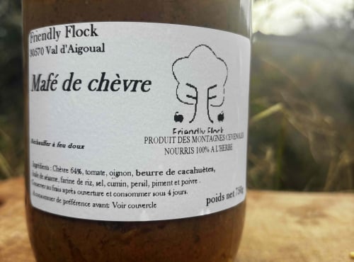 Elevage Friendly Flock - Mafé de Chèvre nourri 100% à l'herbe 6x750g