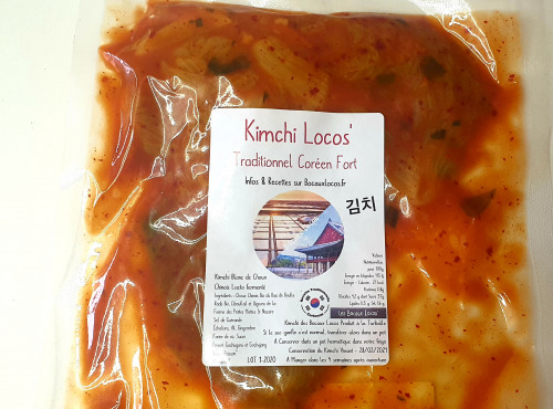 Ferme du Bois de Boulle - Kimchi Coréen Fort 250g
