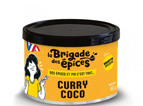 La Brigade des Epices - Curry Coco - Doux - 80g