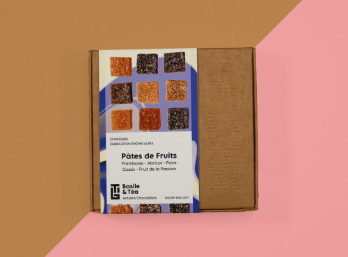 Basile et Téa - Pâtes de fruits 330g - 25 pièces